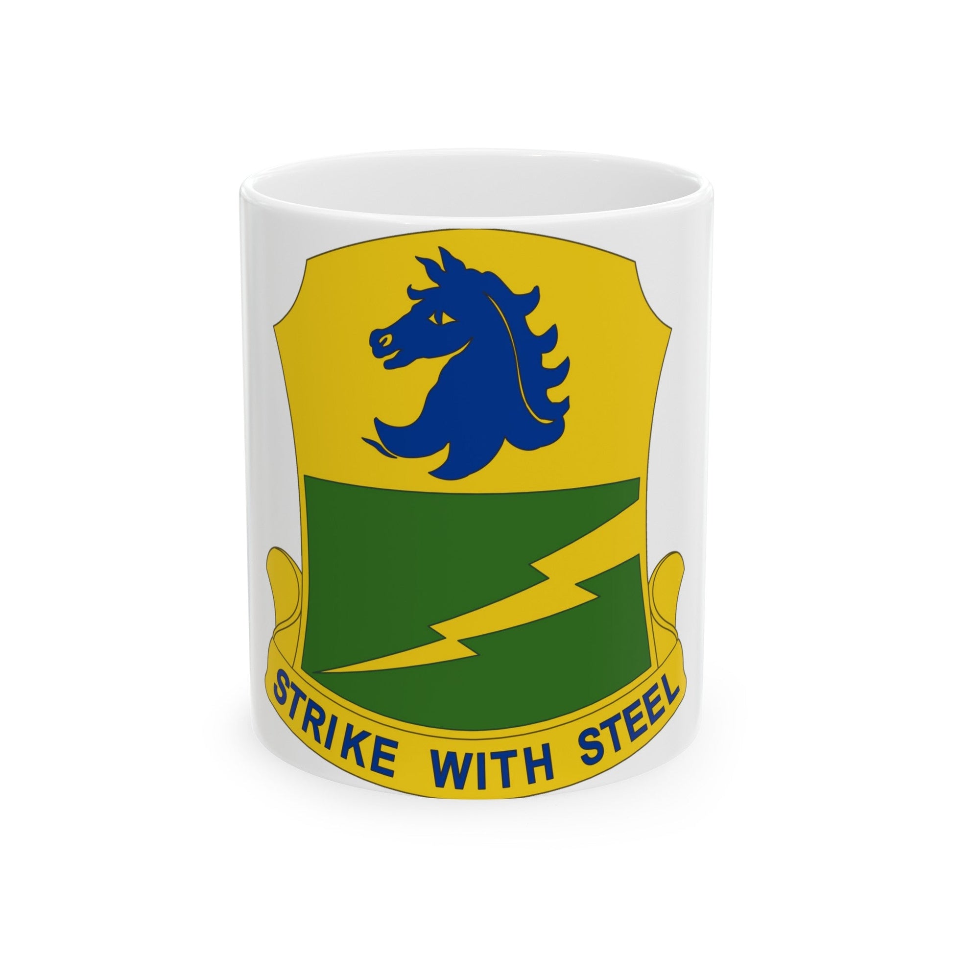 250 Tank Battalion (U.S. Army) White Coffee Mug-11oz-The Sticker Space