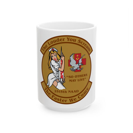 2515 NAAD TLYS TFWC (U.S. Navy) White Coffee Mug-15oz-The Sticker Space