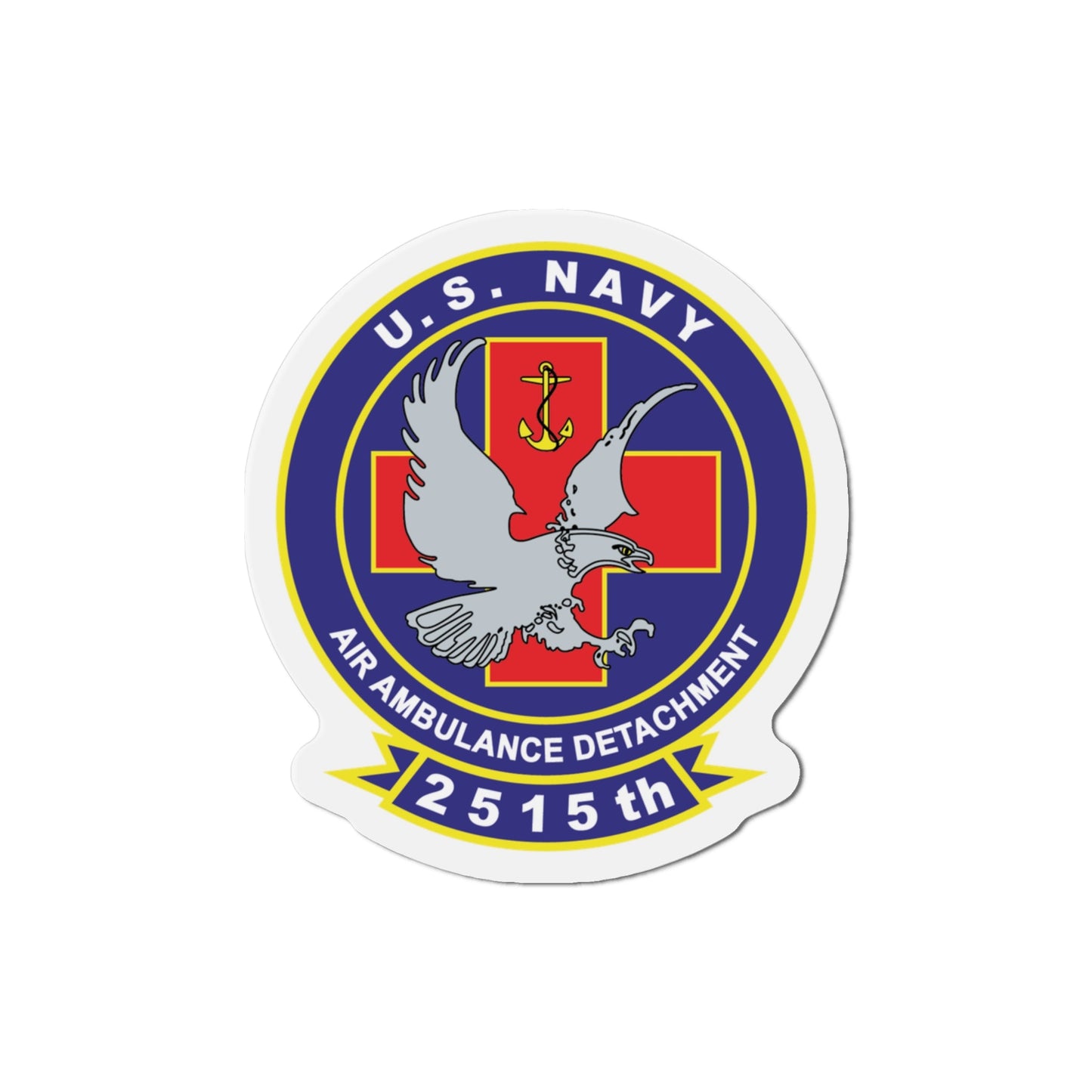2515th AAD alt (U.S. Navy) Die-Cut Magnet-The Sticker Space