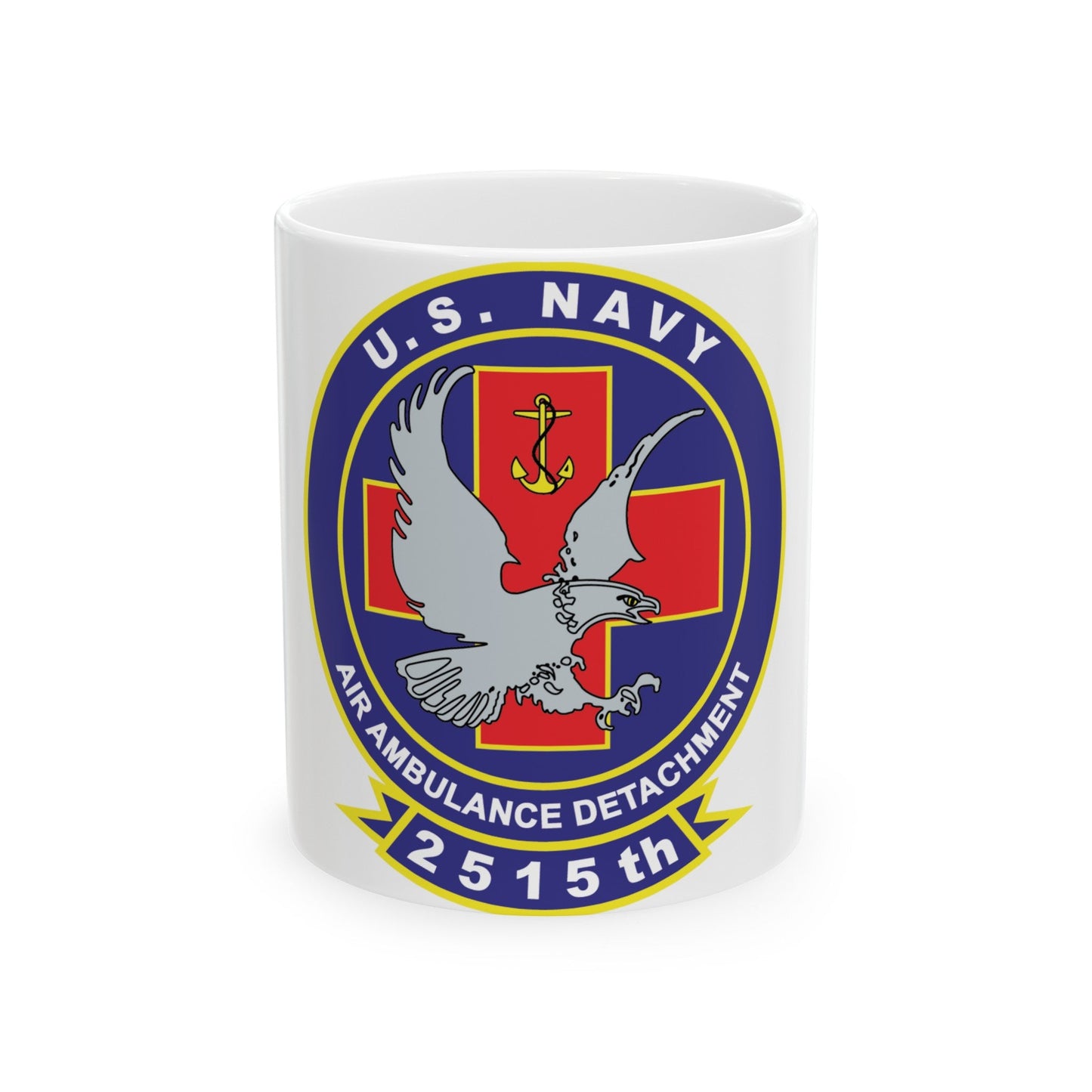 2515th AAD (U.S. Navy) White Coffee Mug-11oz-The Sticker Space