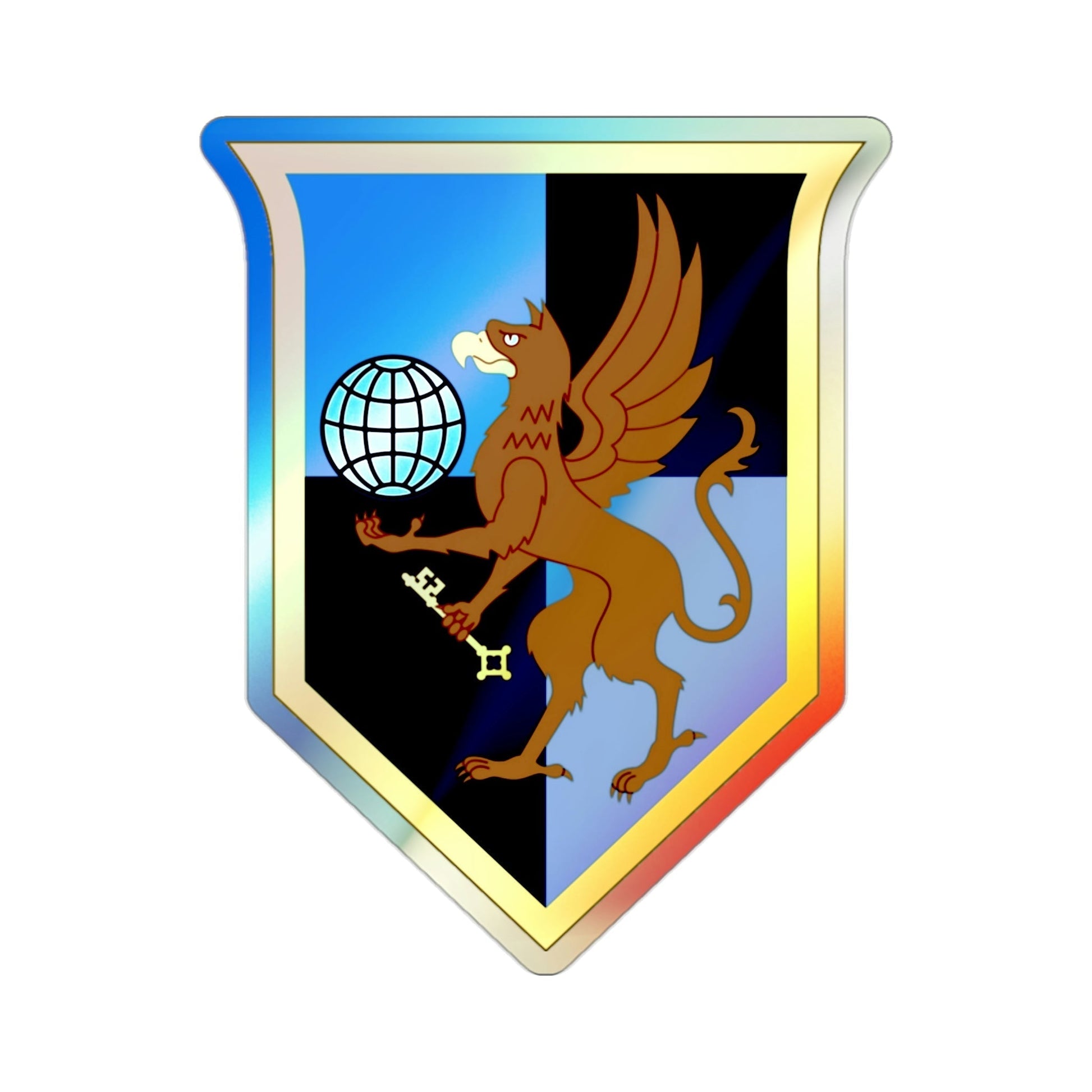 259th Military Intelligence Brigade (U.S. Army) Holographic STICKER Die-Cut Vinyl Decal-2 Inch-The Sticker Space
