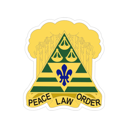 260 Military Police Command 2 (U.S. Army) Transparent STICKER Die-Cut Vinyl Decal-3 Inch-The Sticker Space