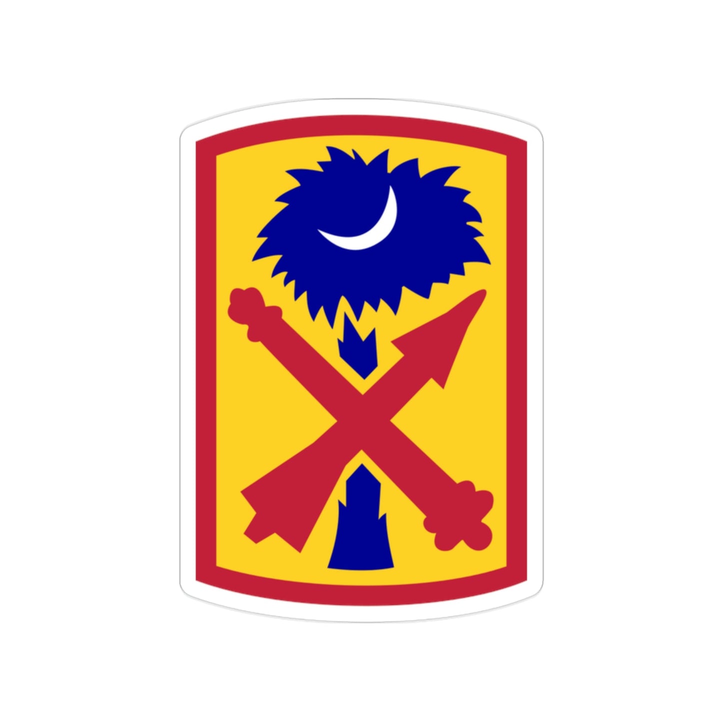 263rd Air and Missile Defense Command (U.S. Army) Transparent STICKER Die-Cut Vinyl Decal-2 Inch-The Sticker Space