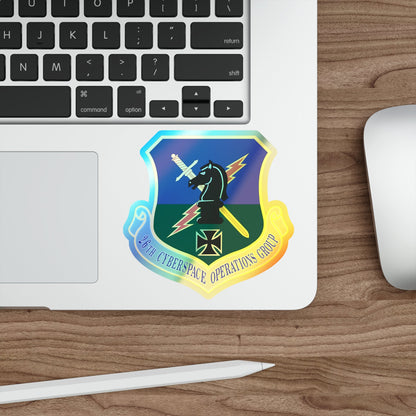 26th Cyberspace Operations Group (U.S. Air Force) Holographic STICKER Die-Cut Vinyl Decal-The Sticker Space