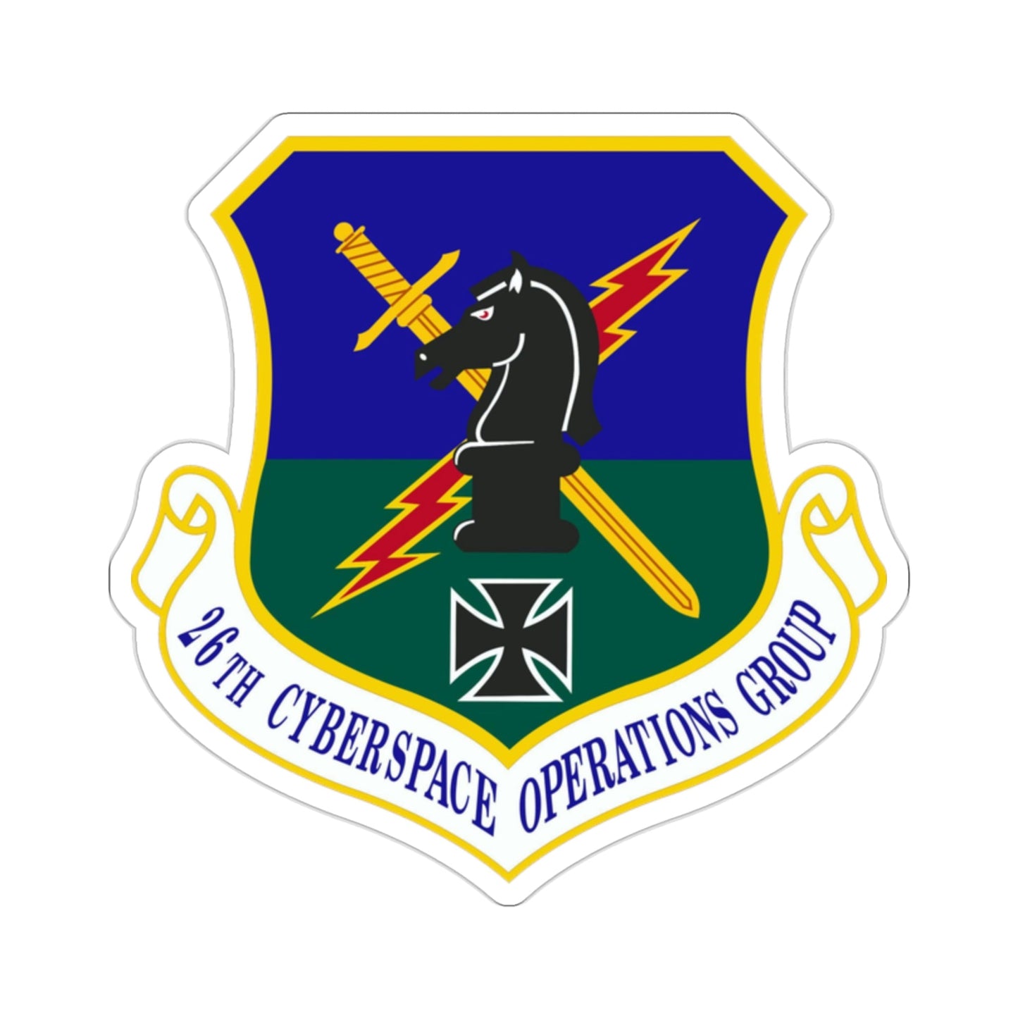 26th Cyberspace Operations Group (U.S. Air Force) STICKER Vinyl Die-Cut Decal-2 Inch-The Sticker Space
