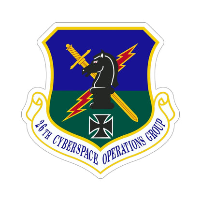 26th Cyberspace Operations Group (U.S. Air Force) STICKER Vinyl Die-Cut Decal-4 Inch-The Sticker Space