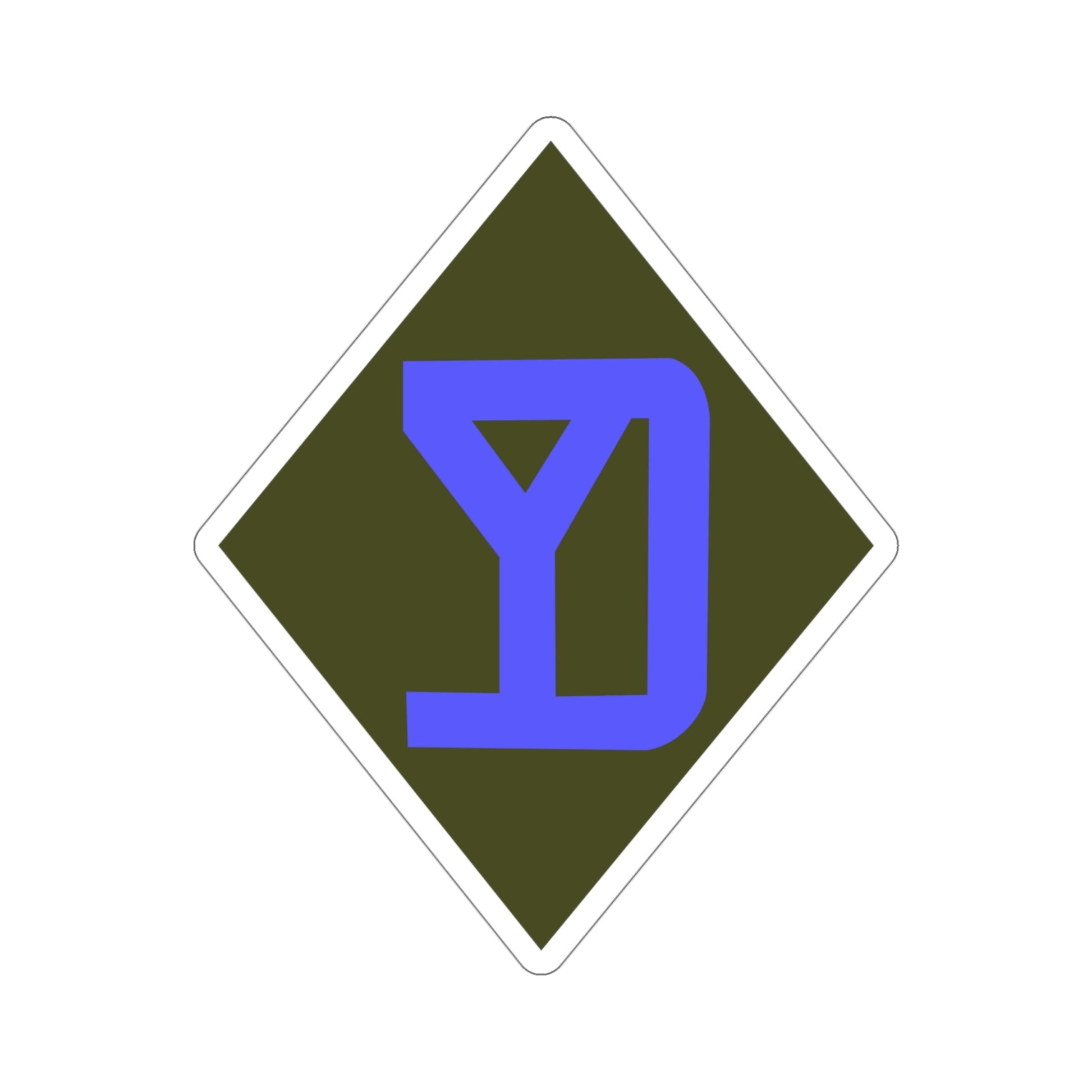 26th Infantry Division (U.S. Army) STICKER Vinyl Die-Cut Decal-4 Inch-The Sticker Space