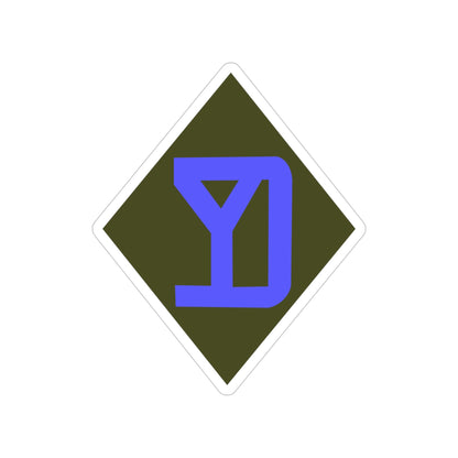 26th Infantry Division (U.S. Army) Transparent STICKER Die-Cut Vinyl Decal-4 Inch-The Sticker Space