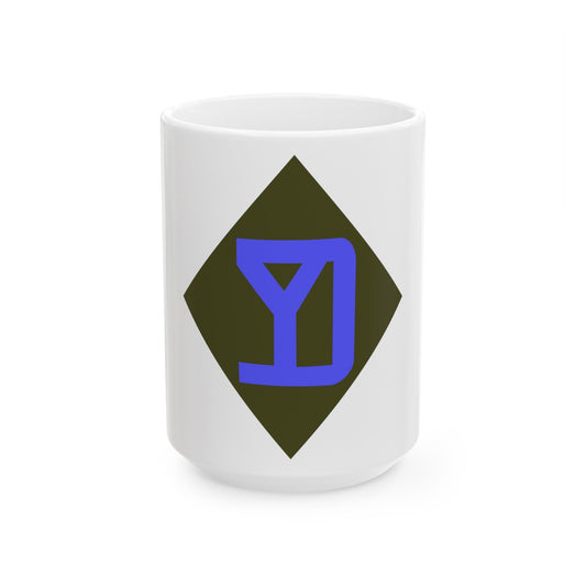 26th Infantry Division (U.S. Army) White Coffee Mug-15oz-The Sticker Space