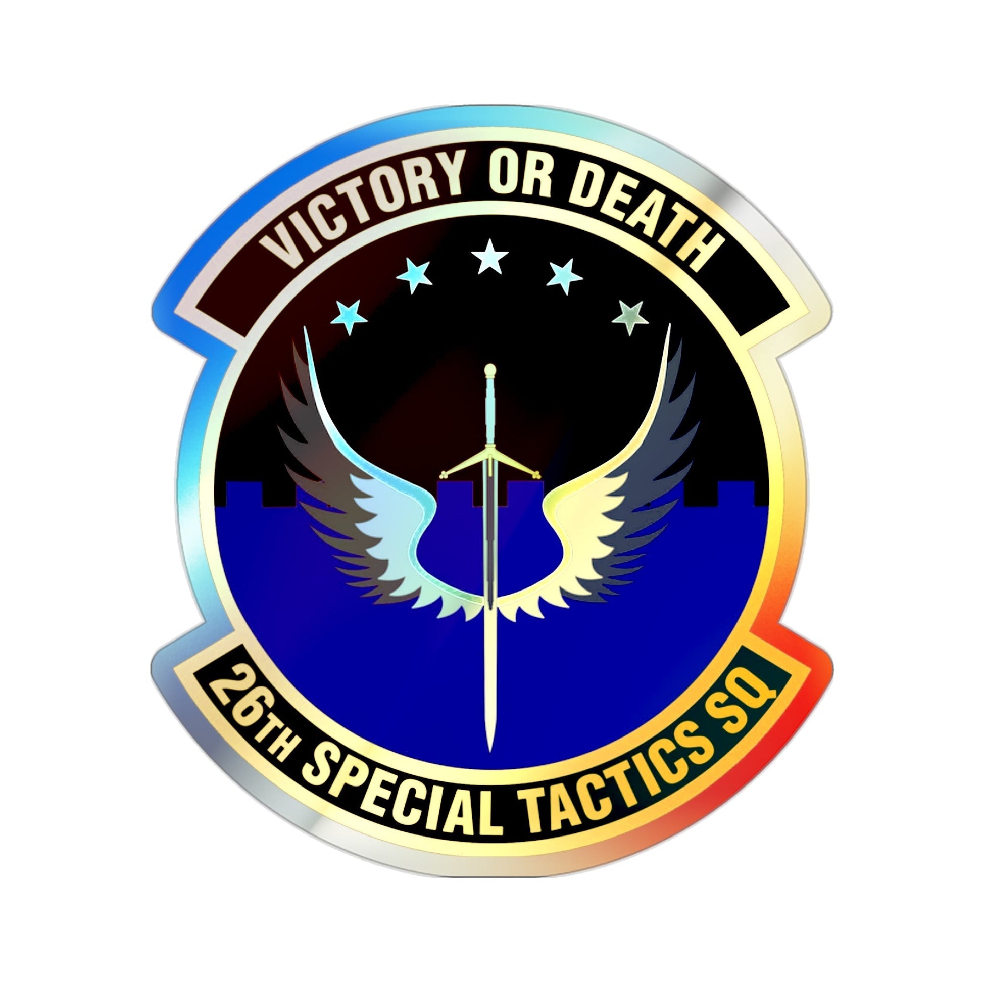 26th Special Tactics Squadron (U.S. Air Force) Holographic STICKER Die-Cut Vinyl Decal-2 Inch-The Sticker Space