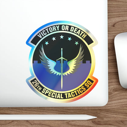 26th Special Tactics Squadron (U.S. Air Force) Holographic STICKER Die-Cut Vinyl Decal-The Sticker Space