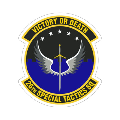 26th Special Tactics Squadron (U.S. Air Force) STICKER Vinyl Die-Cut Decal-4 Inch-The Sticker Space