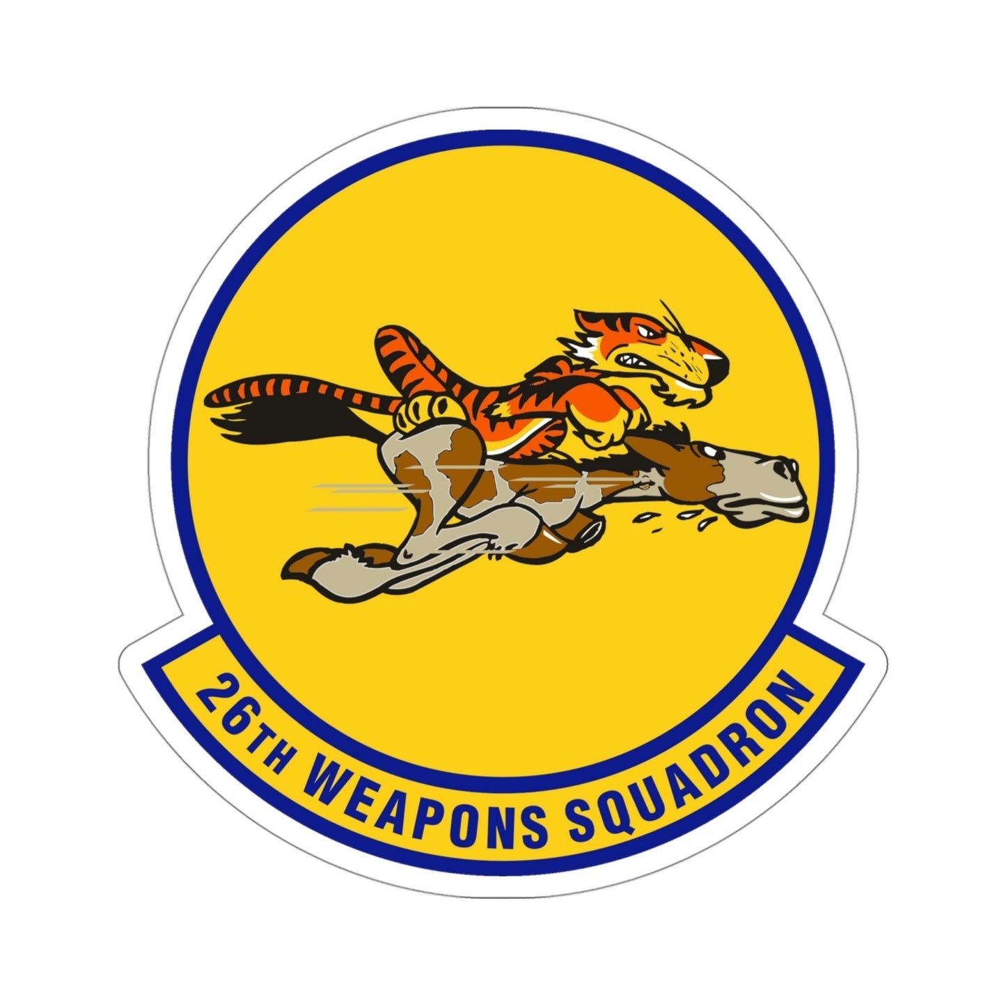 26th Weapons Squadron (U.S. Air Force) STICKER Vinyl Die-Cut Decal-4 Inch-The Sticker Space
