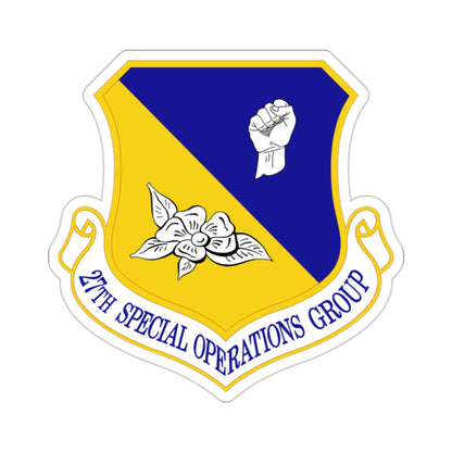 27 Special Operations Group AFSOC (U.S. Air Force) STICKER Vinyl Die-Cut Decal-2 Inch-The Sticker Space