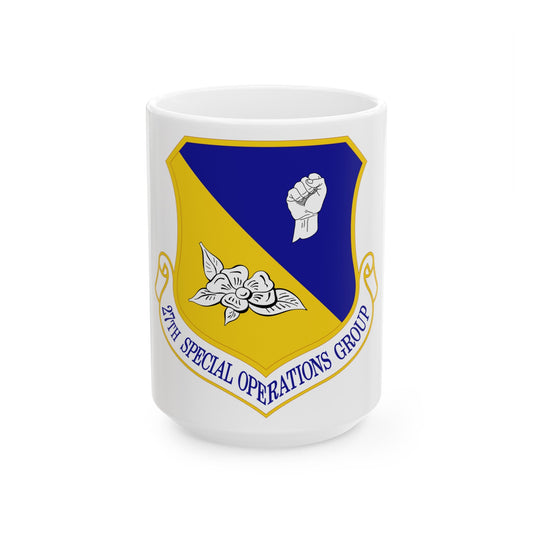 27 Special Operations Group AFSOC (U.S. Air Force) White Coffee Mug-15oz-The Sticker Space