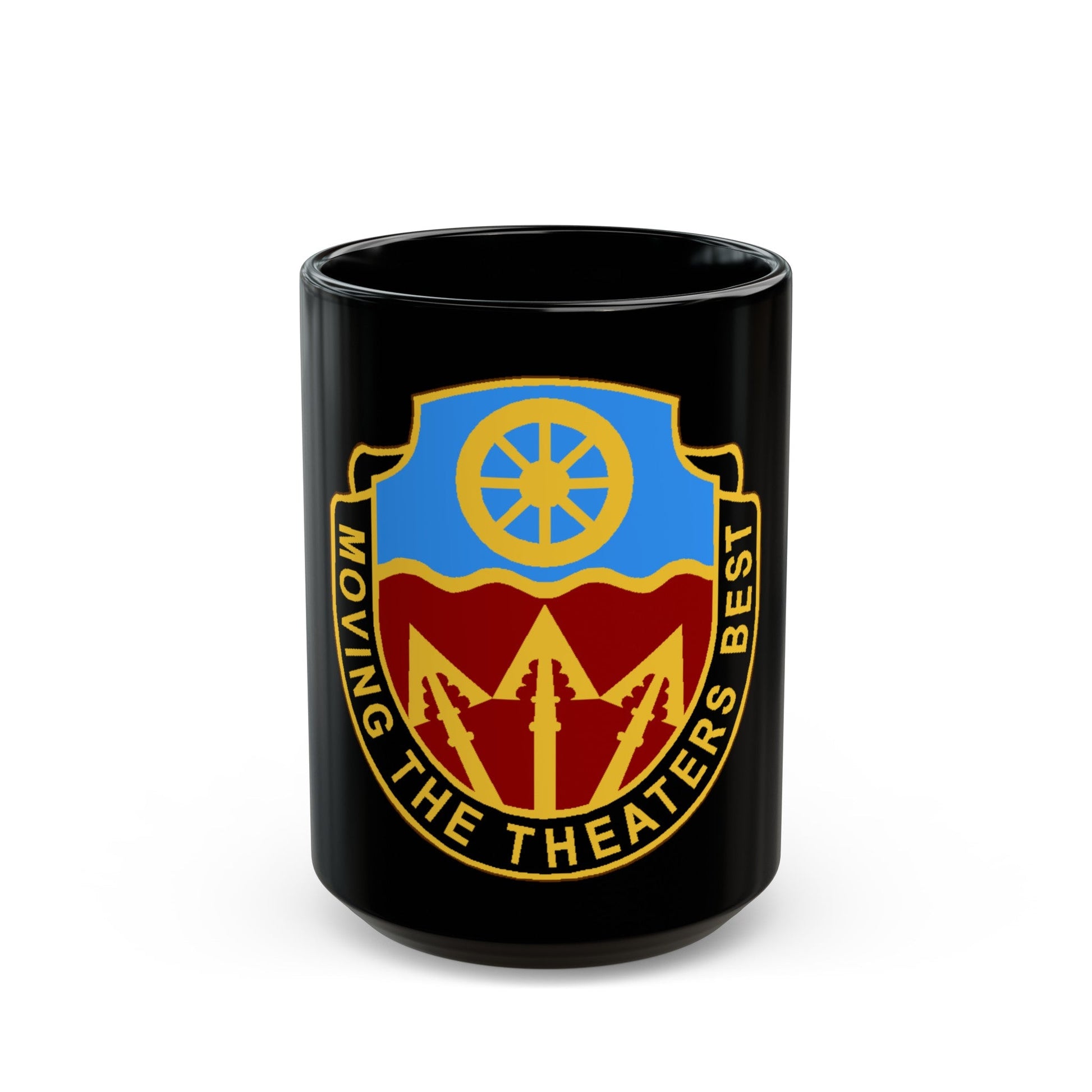 272 Transportation Battalion (U.S. Army) Black Coffee Mug-15oz-The Sticker Space