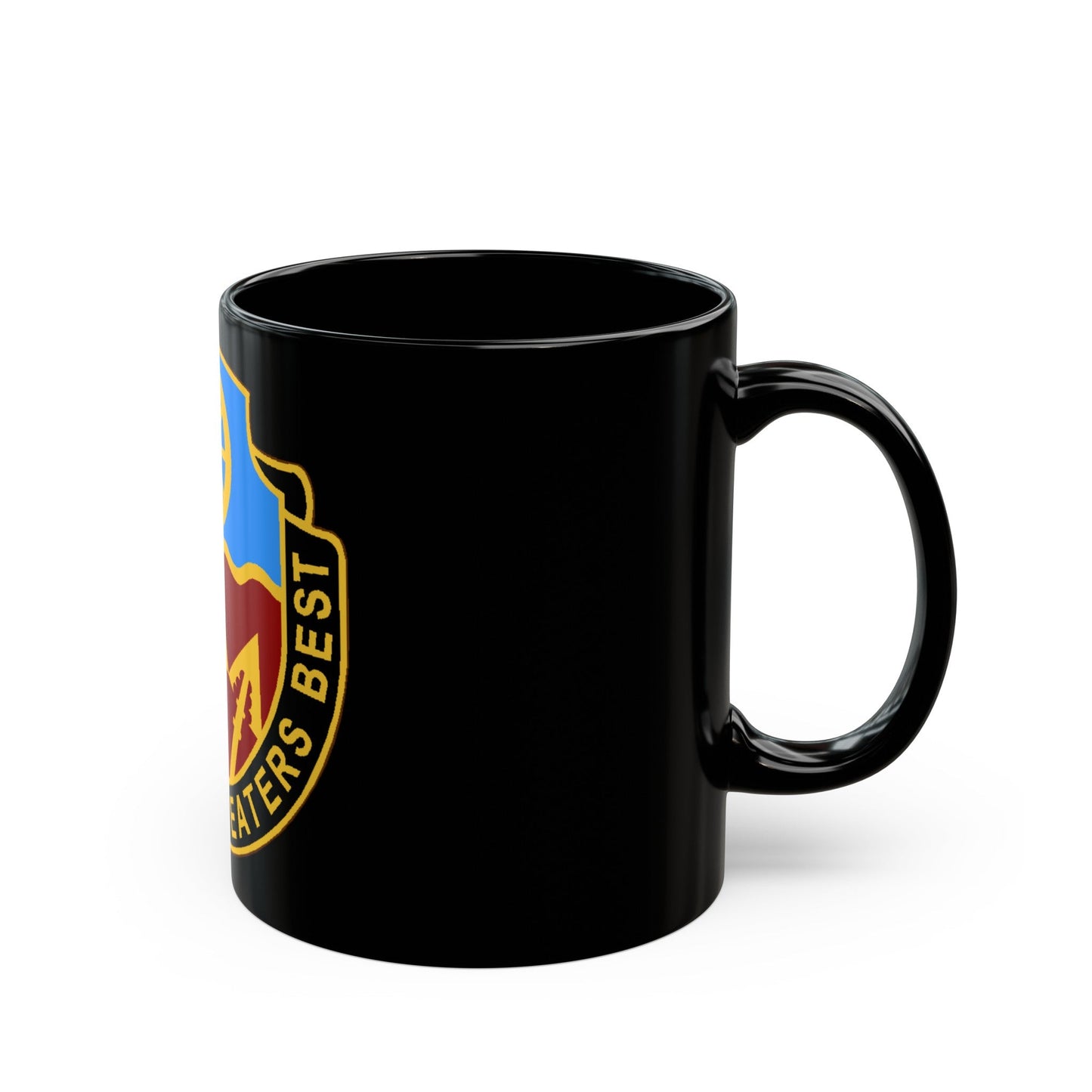 272 Transportation Battalion (U.S. Army) Black Coffee Mug-The Sticker Space