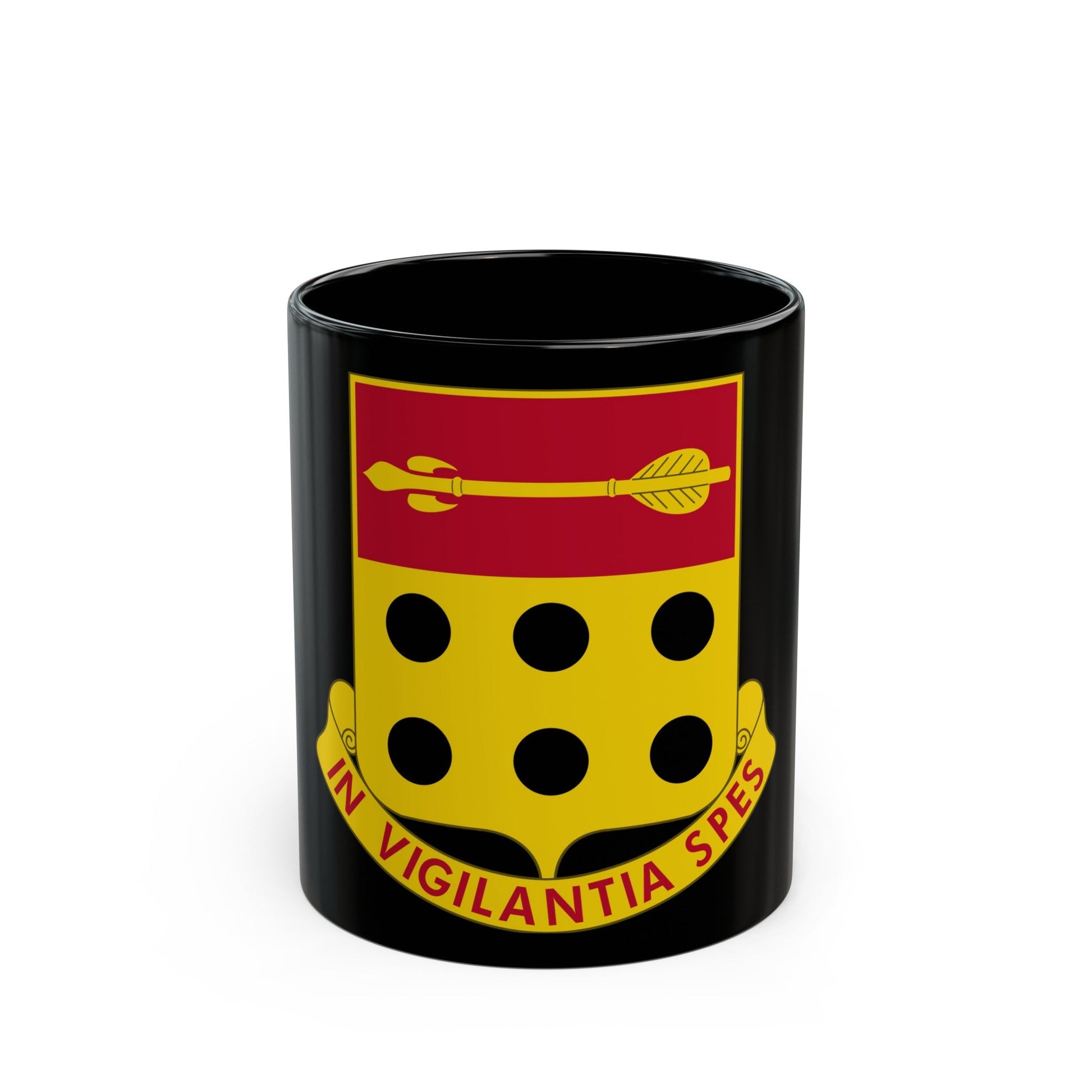 278th Artillery Regiment (U.S. Army) Black Coffee Mug-11oz-The Sticker Space