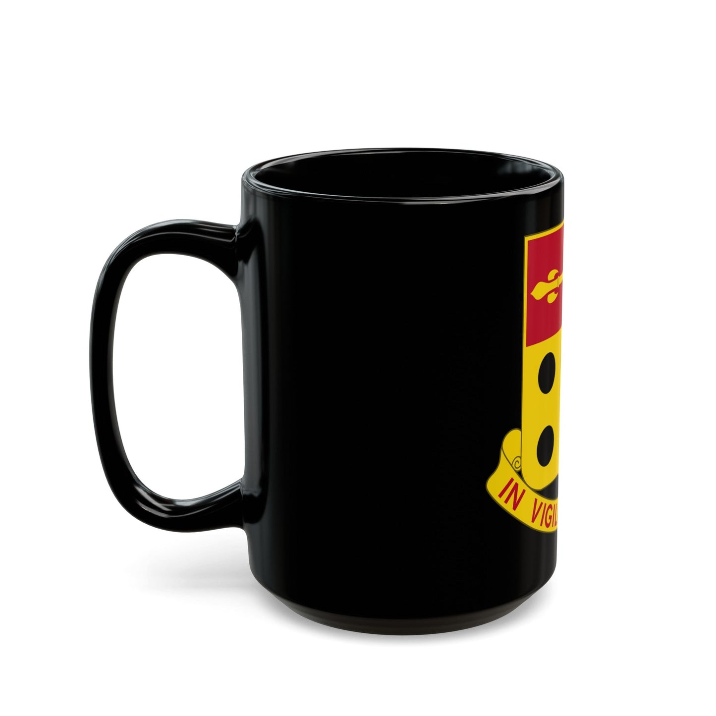 278th Artillery Regiment (U.S. Army) Black Coffee Mug-The Sticker Space