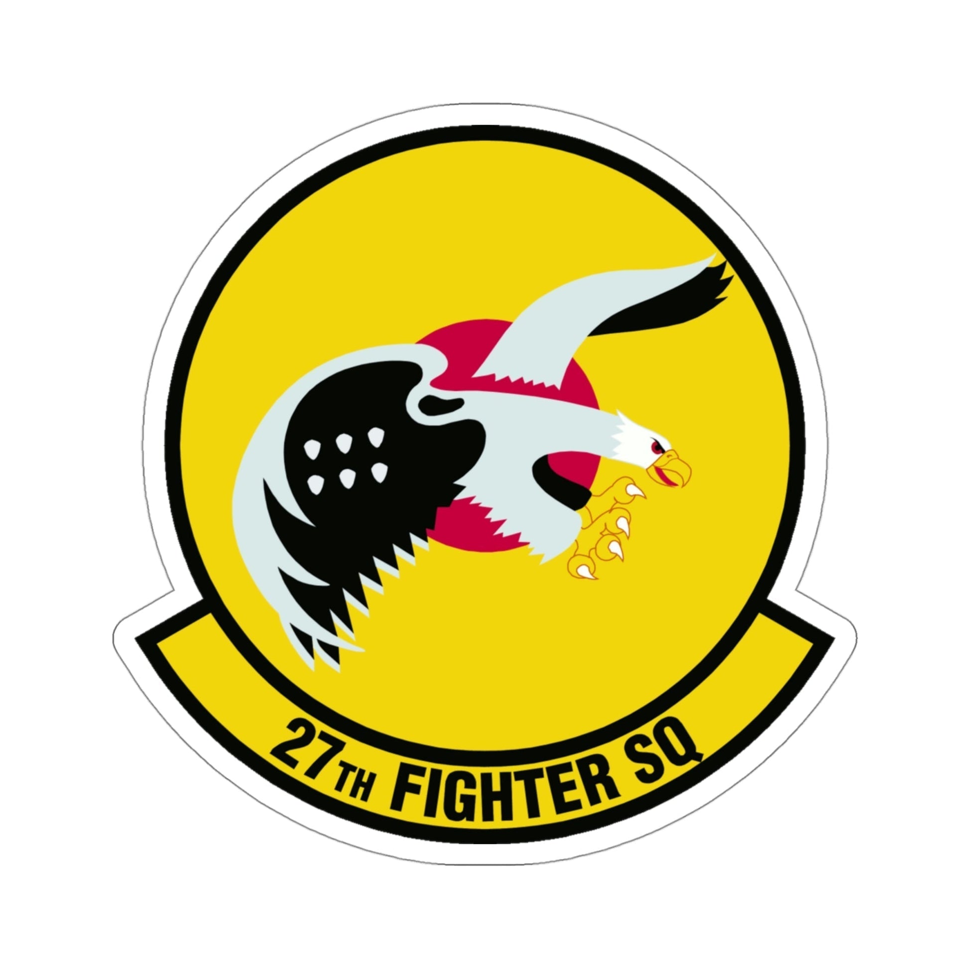 27th Fighter Squadron (U.S. Air Force) STICKER Vinyl Die-Cut Decal-4 Inch-The Sticker Space