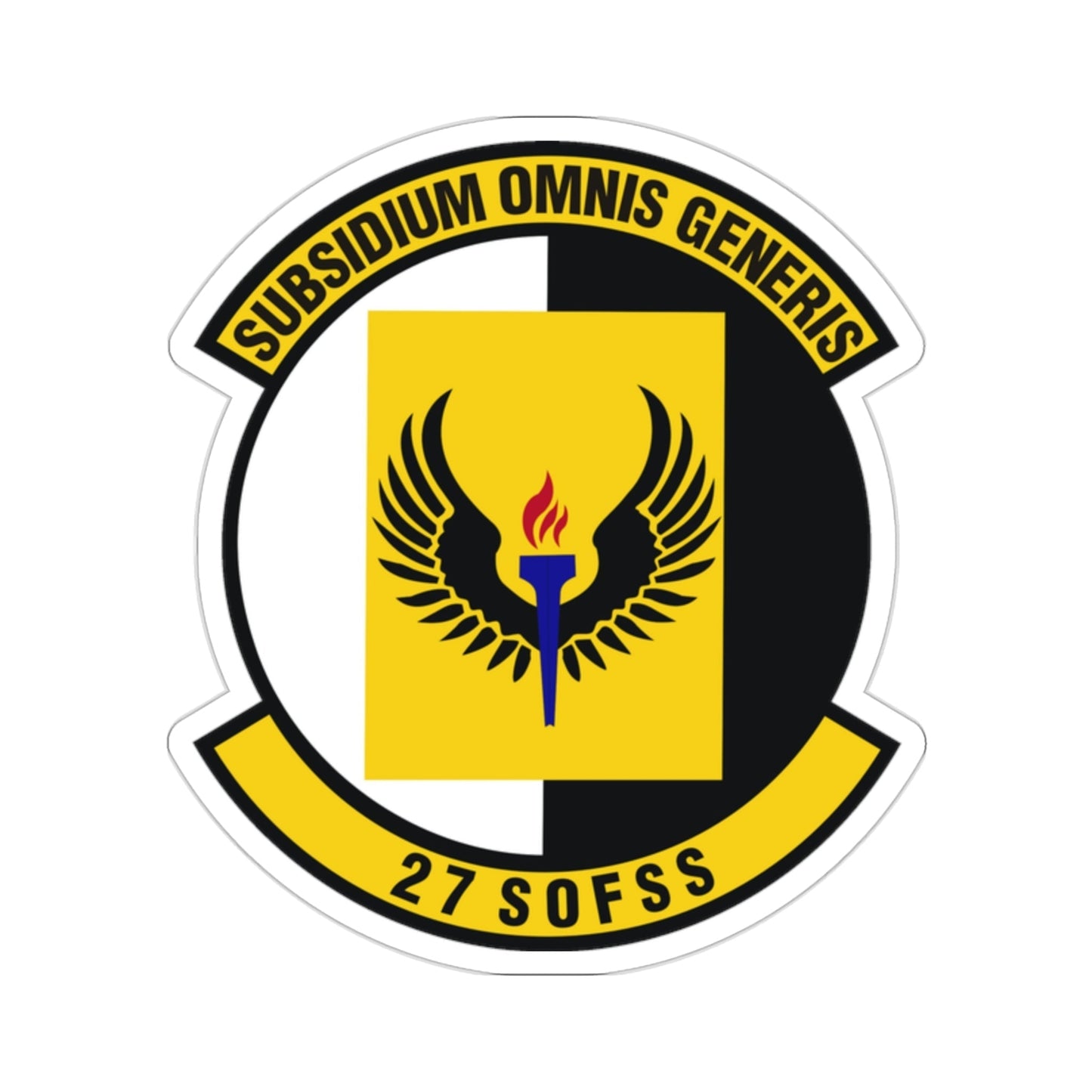 27th Special Operations Force Support Squadron (U.S. Air Force) STICKER Vinyl Die-Cut Decal-2 Inch-The Sticker Space