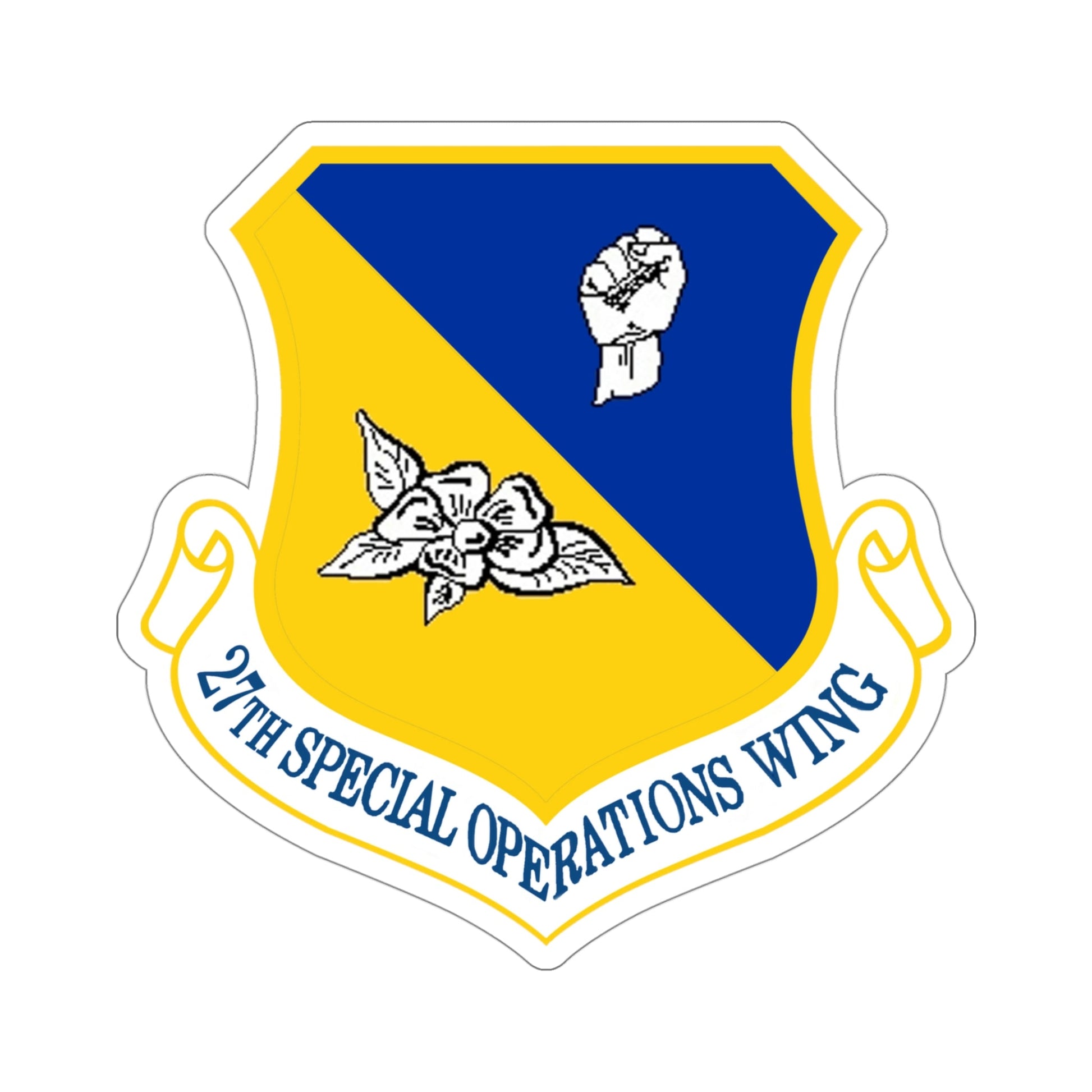 27th Special Operations Wing (U.S. Air Force) STICKER Vinyl Die-Cut Decal-4 Inch-The Sticker Space