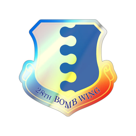 28 Bomb Wing ACC (U.S. Air Force) Holographic STICKER Die-Cut Vinyl Decal-6 Inch-The Sticker Space
