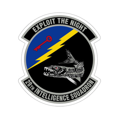 28 Intelligence Squadron AFRC (U.S. Air Force) STICKER Vinyl Die-Cut Decal-4 Inch-The Sticker Space