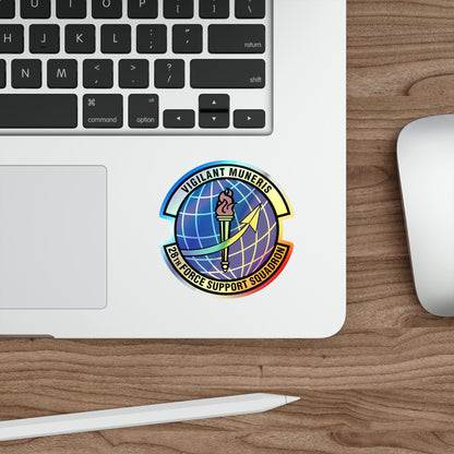 28th Force Support Squadron (U.S. Air Force) Holographic STICKER Die-Cut Vinyl Decal-The Sticker Space