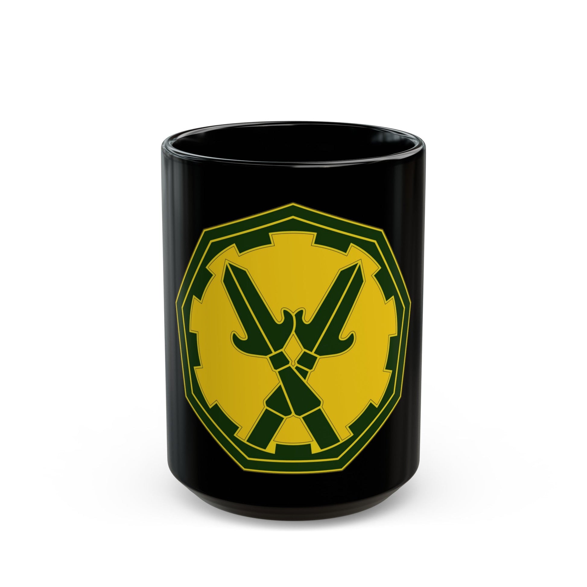 290 Military Police Brigade 3 (U.S. Army) Black Coffee Mug-15oz-The Sticker Space