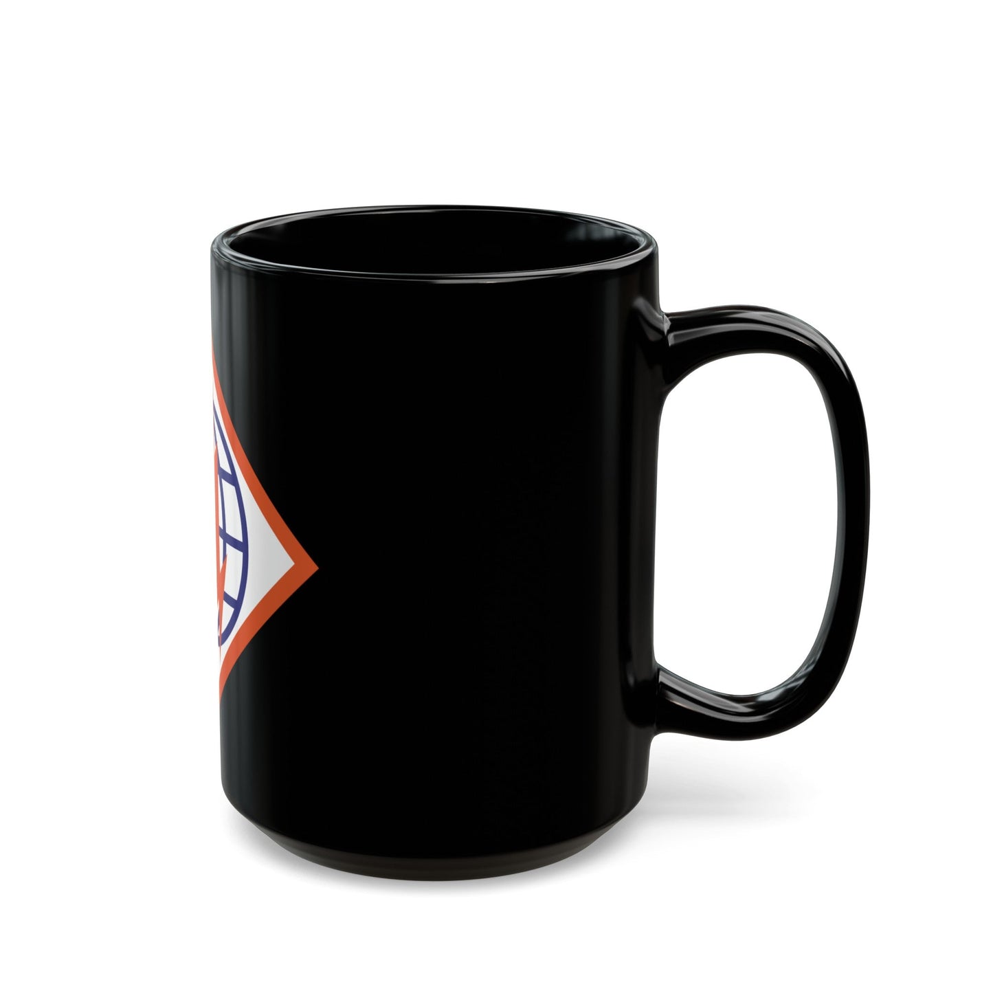 2d Signal Brigade (U.S. Army) Black Coffee Mug-The Sticker Space