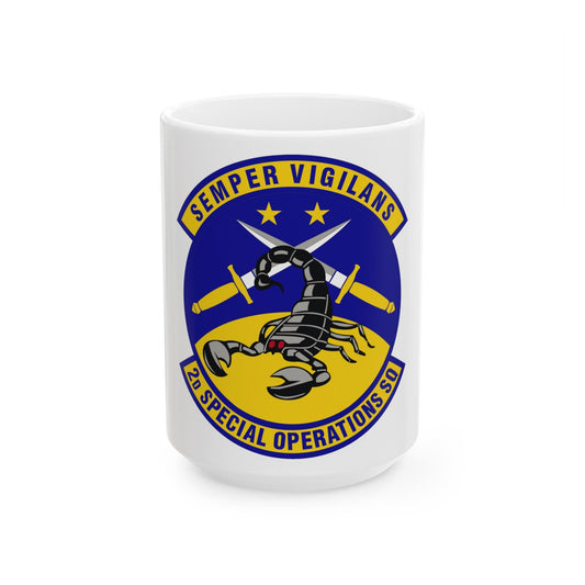 2d Special Operations Squadron (U.S. Air Force) White Coffee Mug