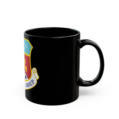 2d Weather Group (U.S. Air Force) Black Coffee Mug-The Sticker Space