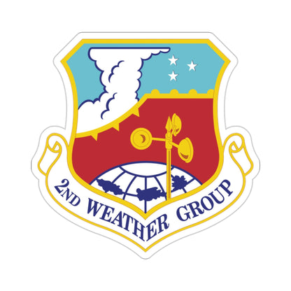2d Weather Group (U.S. Air Force) STICKER Vinyl Die-Cut Decal-2 Inch-The Sticker Space