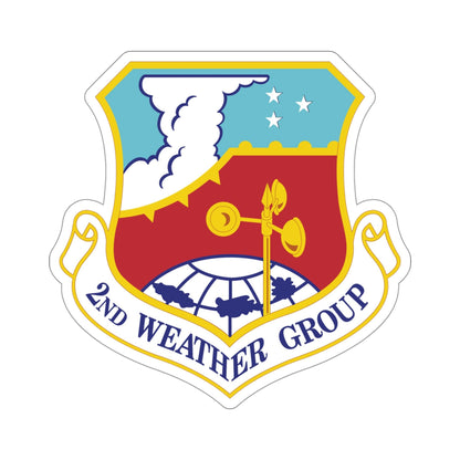 2d Weather Group (U.S. Air Force) STICKER Vinyl Die-Cut Decal-4 Inch-The Sticker Space