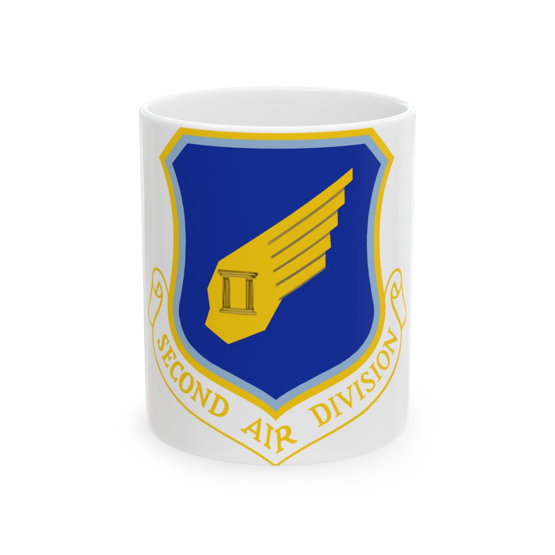 2nd Air Division (U.S. Air Force) White Coffee Mug-11oz-The Sticker Space