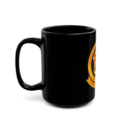 2nd Bat 4th Marines (USMC) Black Coffee Mug-The Sticker Space