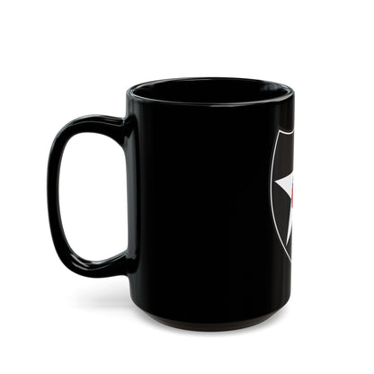 2nd Infantry Division (U.S. Army) Black Coffee Mug-The Sticker Space