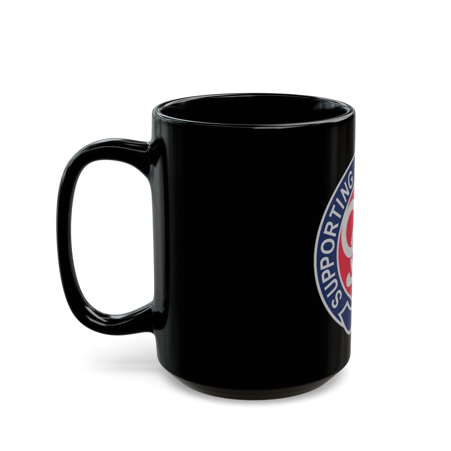 3 Personnel Command 2 (U.S. Army) Black Coffee Mug-The Sticker Space