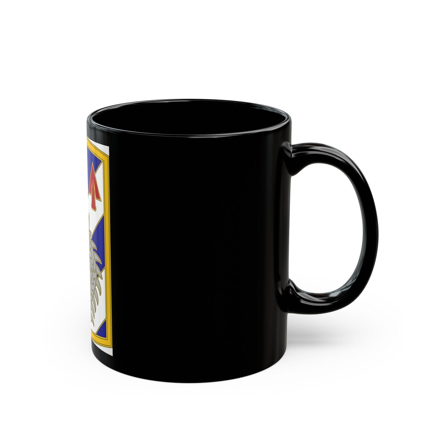 3 Sustainment Brigade.jpg (U.S. Army) Black Coffee Mug-The Sticker Space