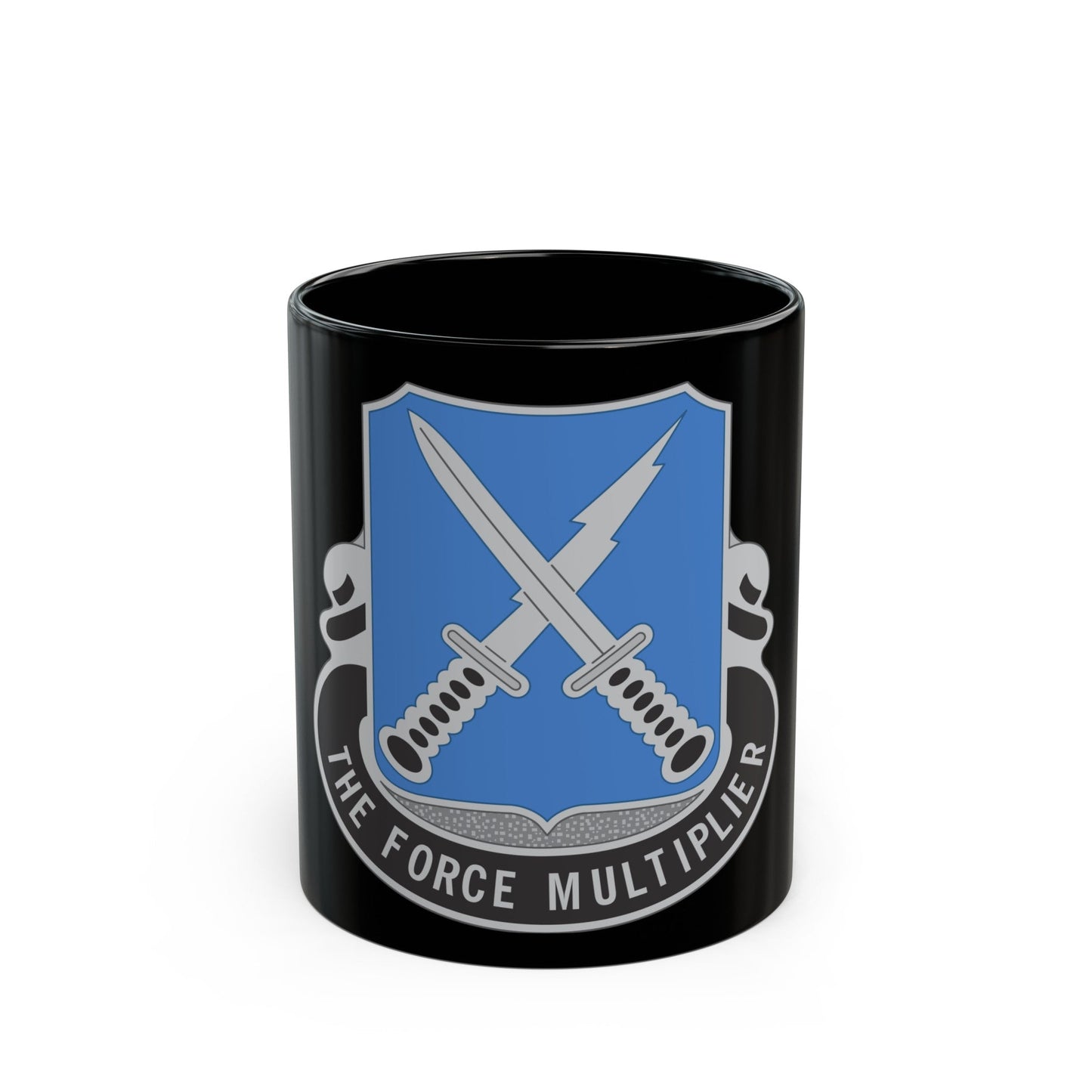 301st Military Intelligence Battalion (U.S. Army) Black Coffee Mug-11oz-The Sticker Space
