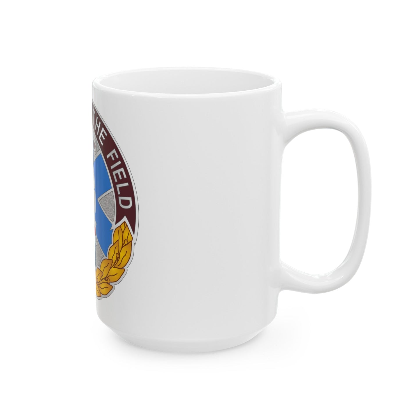 302 Field Hospital (U.S. Army) White Coffee Mug-The Sticker Space