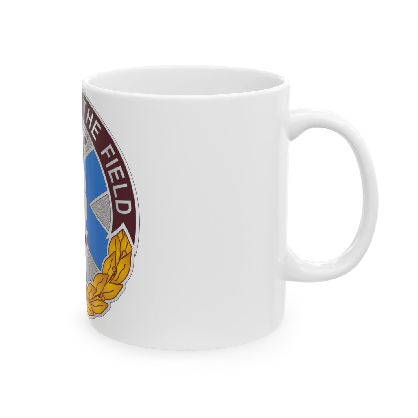 302 Field Hospital (U.S. Army) White Coffee Mug-The Sticker Space