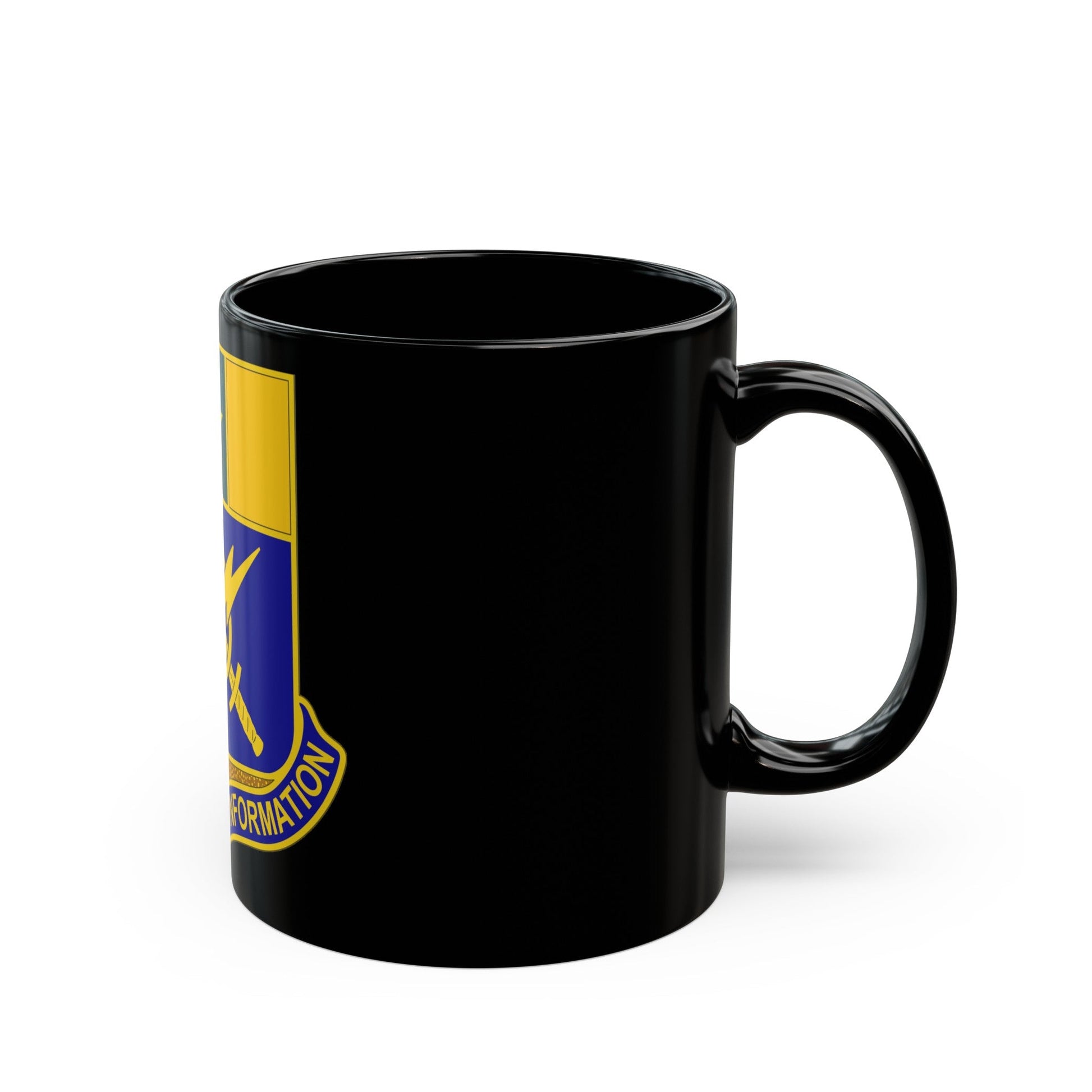 302 Information Operations Battalion (U.S. Army) Black Coffee Mug-The Sticker Space