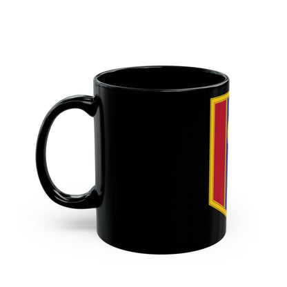 302 Maneuver Enhancement Brigade (U.S. Army) Black Coffee Mug-The Sticker Space