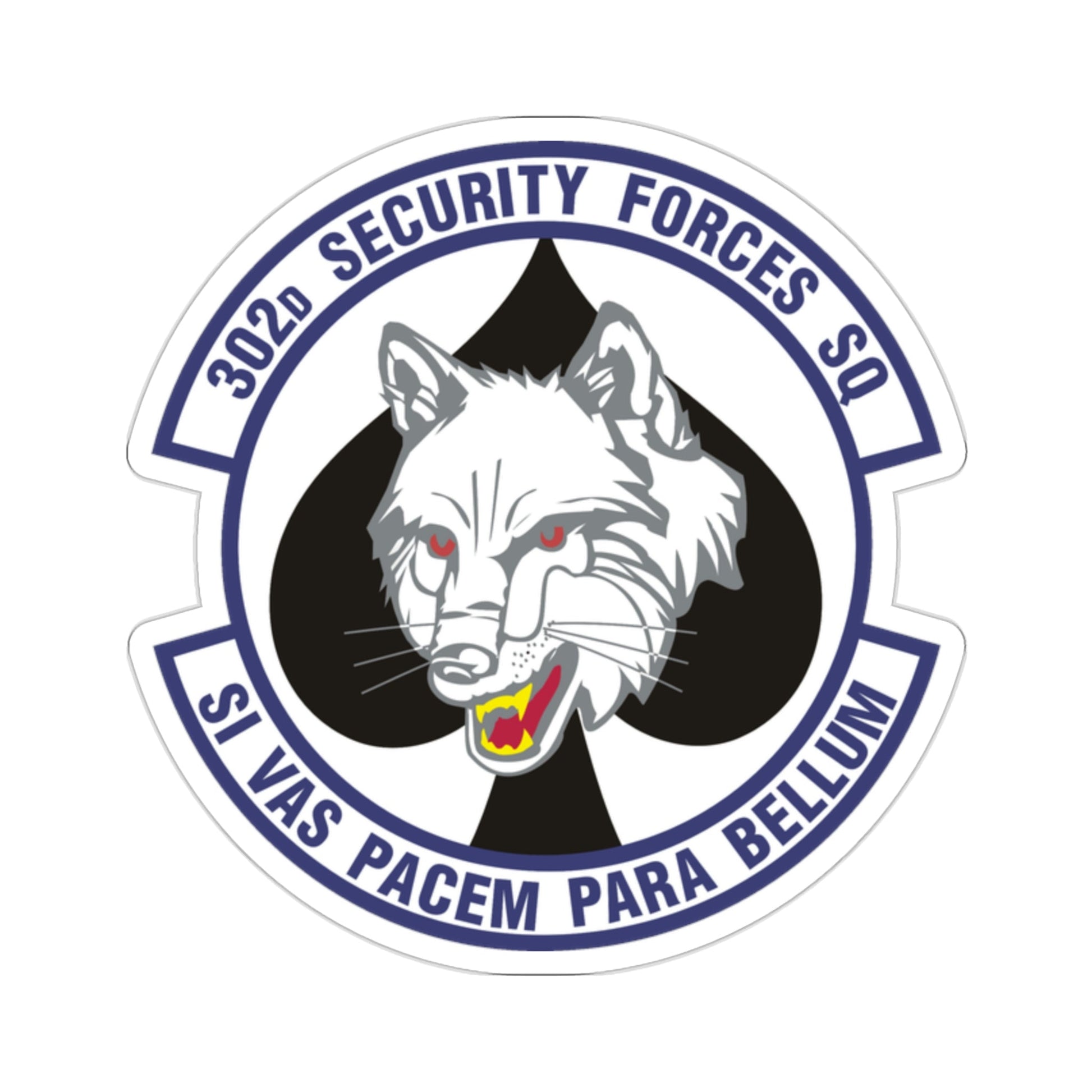 302d Security Forces Squadron (U.S. Air Force) STICKER Vinyl Die-Cut Decal-2 Inch-The Sticker Space