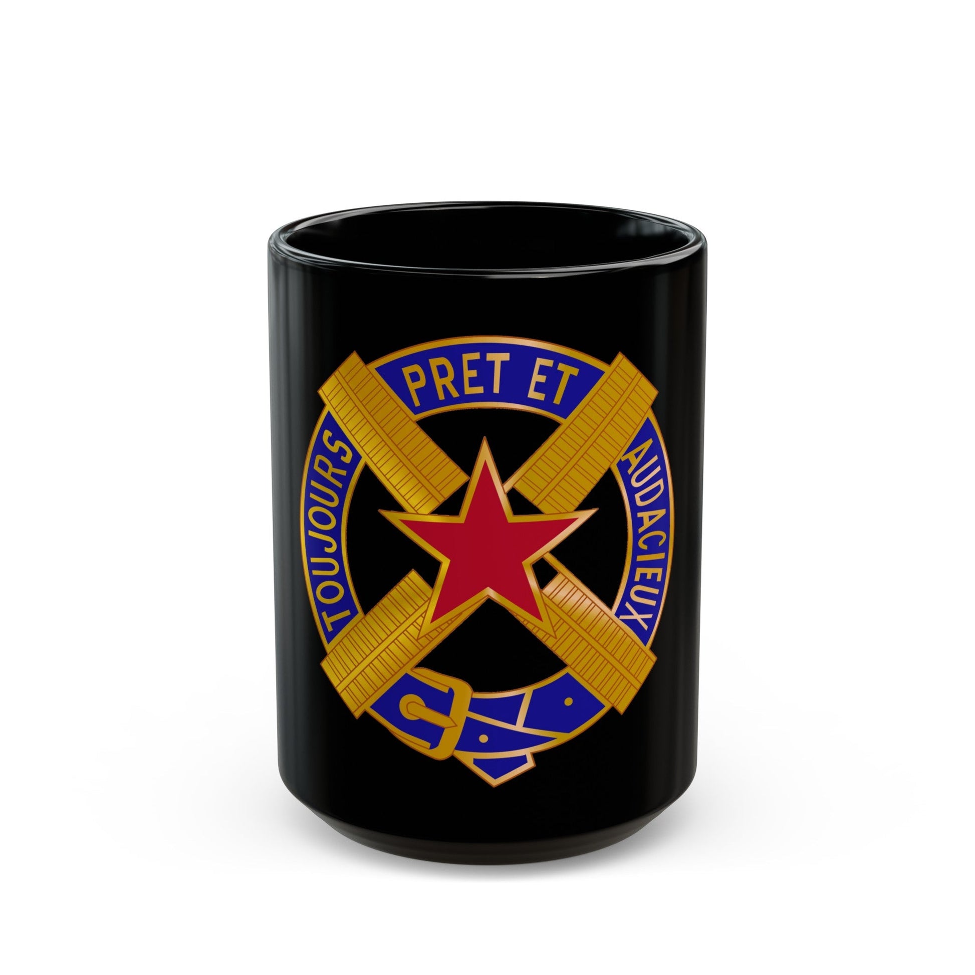 303 Cavalry Regiment USAR (U.S. Army) Black Coffee Mug-15oz-The Sticker Space