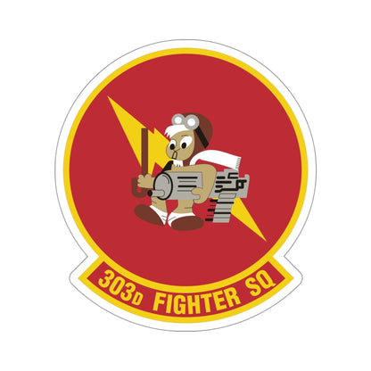 303d Fighter Squadron (U.S. Air Force) STICKER Vinyl Die-Cut Decal-5 Inch-The Sticker Space