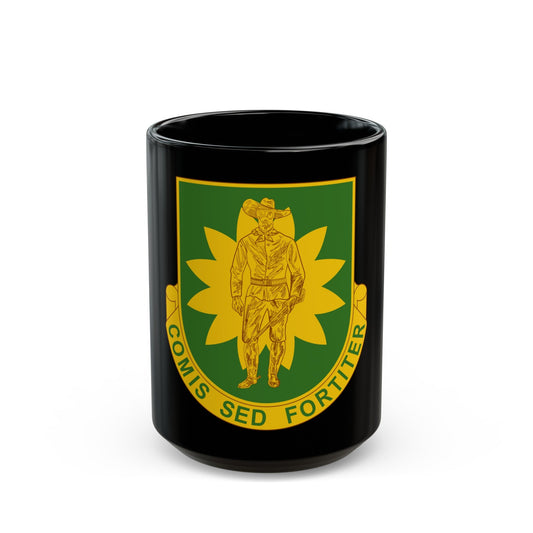 304 Military Police Battalion (U.S. Army) Black Coffee Mug-15oz-The Sticker Space