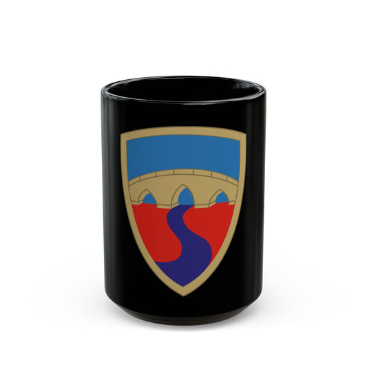 304th Sustainment Brigade (U.S. Army) Black Coffee Mug-15oz-The Sticker Space